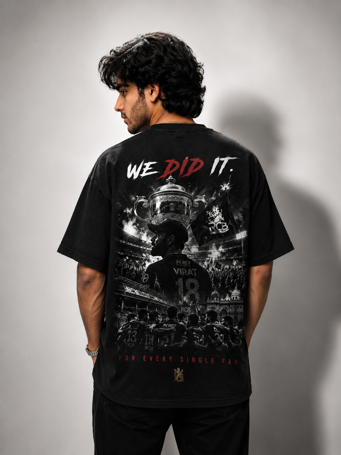 We Did It Oversized T-Shirt | Premium Graphic Tee