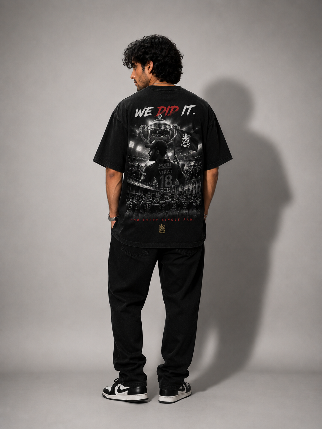 We Did It Oversized T-Shirt | Premium Graphic Tee