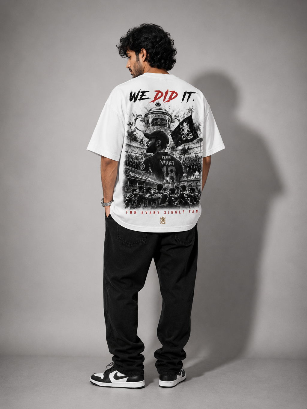 We Did It Oversized T-Shirt | Premium Graphic Tee