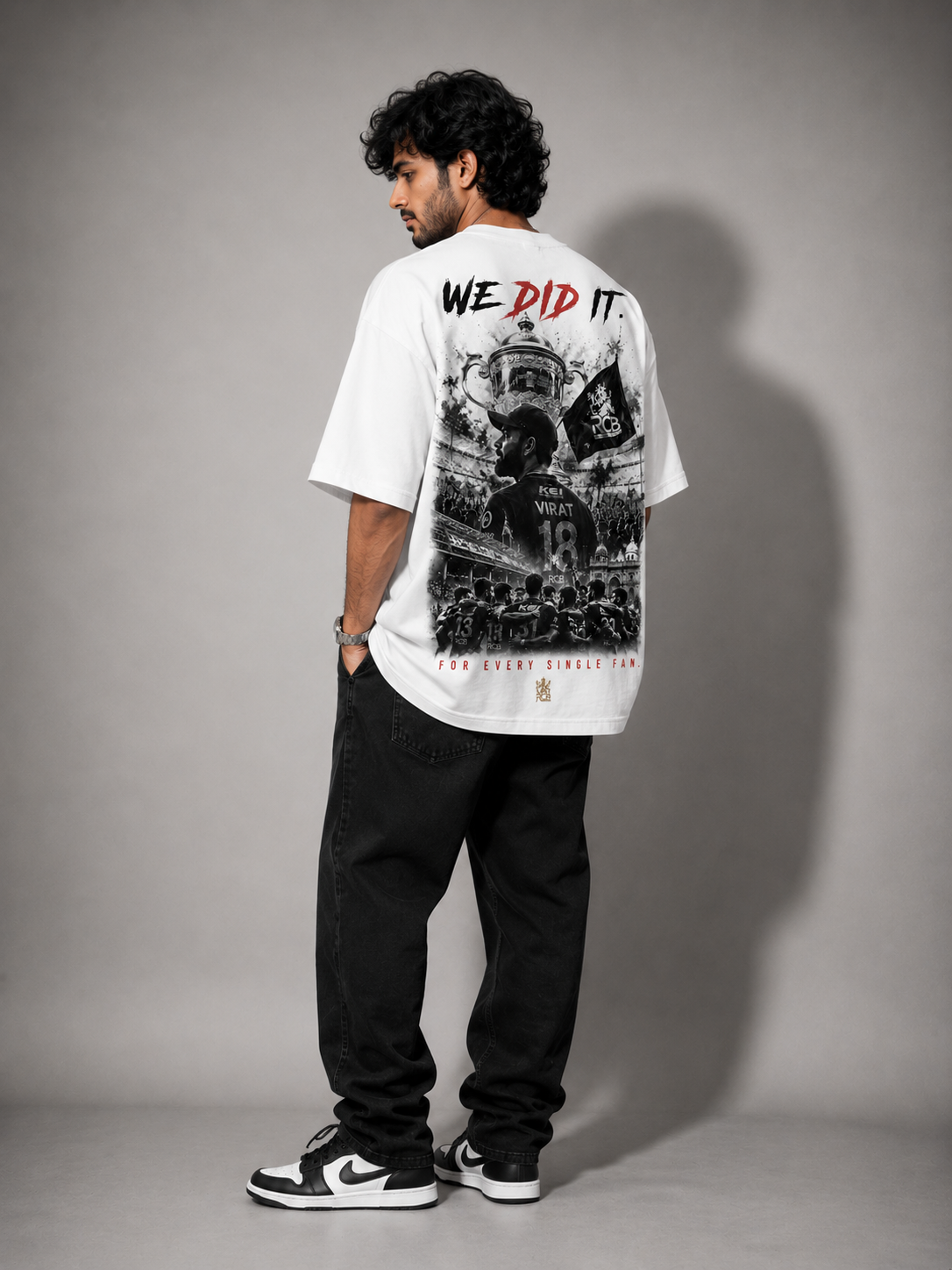 We Did It Oversized T-Shirt | Premium Graphic Tee