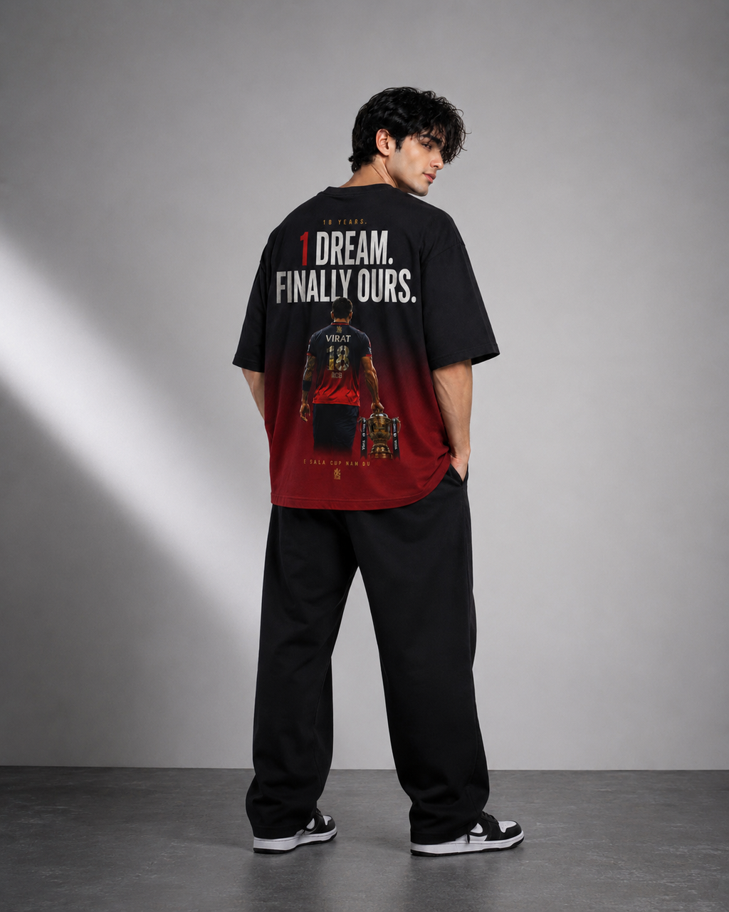 Virat Kohli Fan Oversized T-Shirt – Premium Streetwear Edition