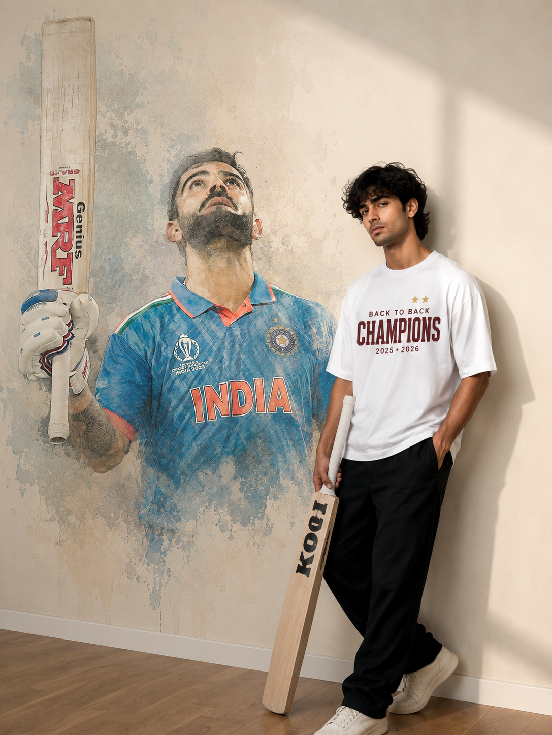 Rcb Winning IPL Oversized T-Shirt – Forever RCB Edition