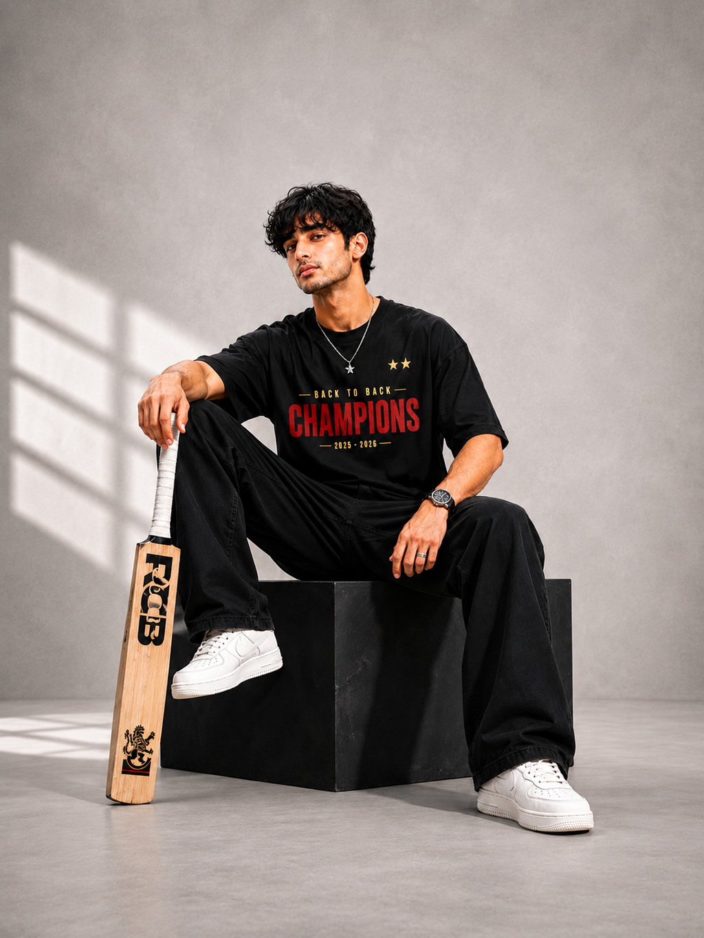 Rcb Winning IPL Oversized T-Shirt – Forever RCB Edition