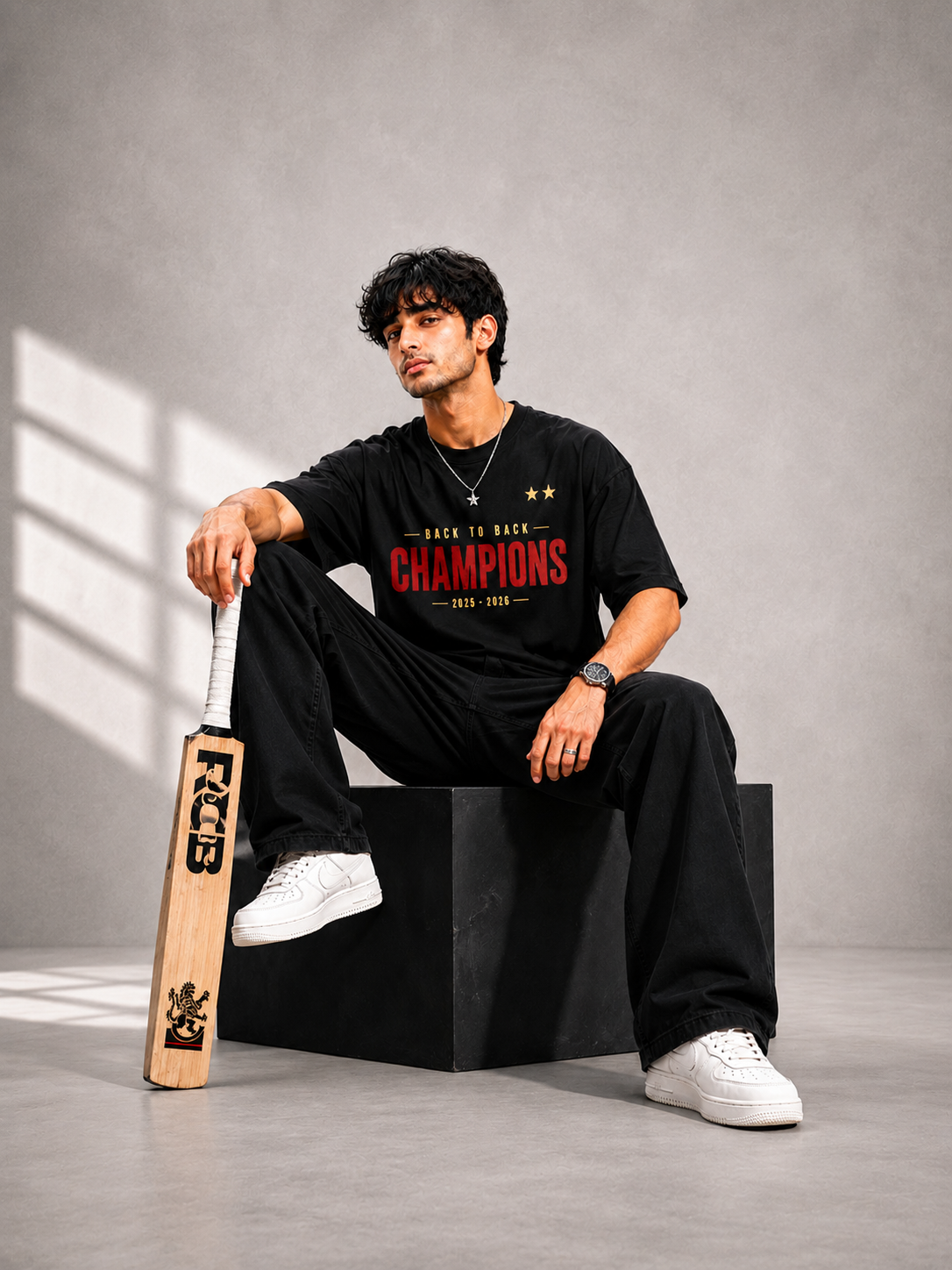 Rcb Winning IPL Oversized T-Shirt – Forever RCB Edition